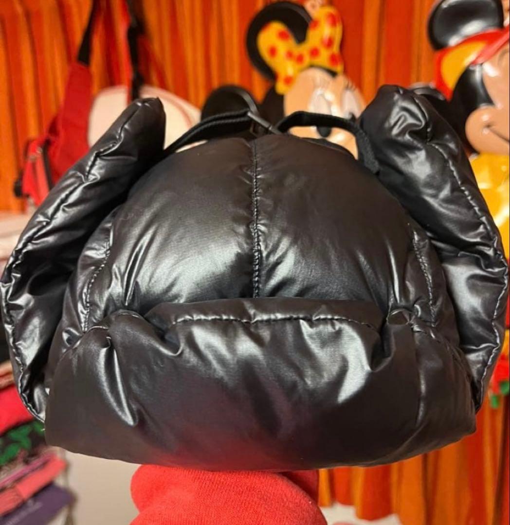 Supreme ダウン　フライトキャップ ブラック サイズ M/L