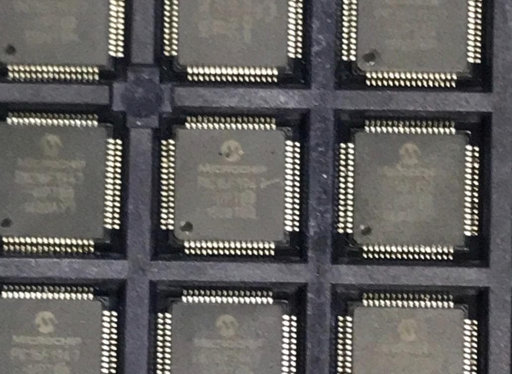 PIC16F1947-I/PT 中古160個/TRAY入 PIC16F最上位版