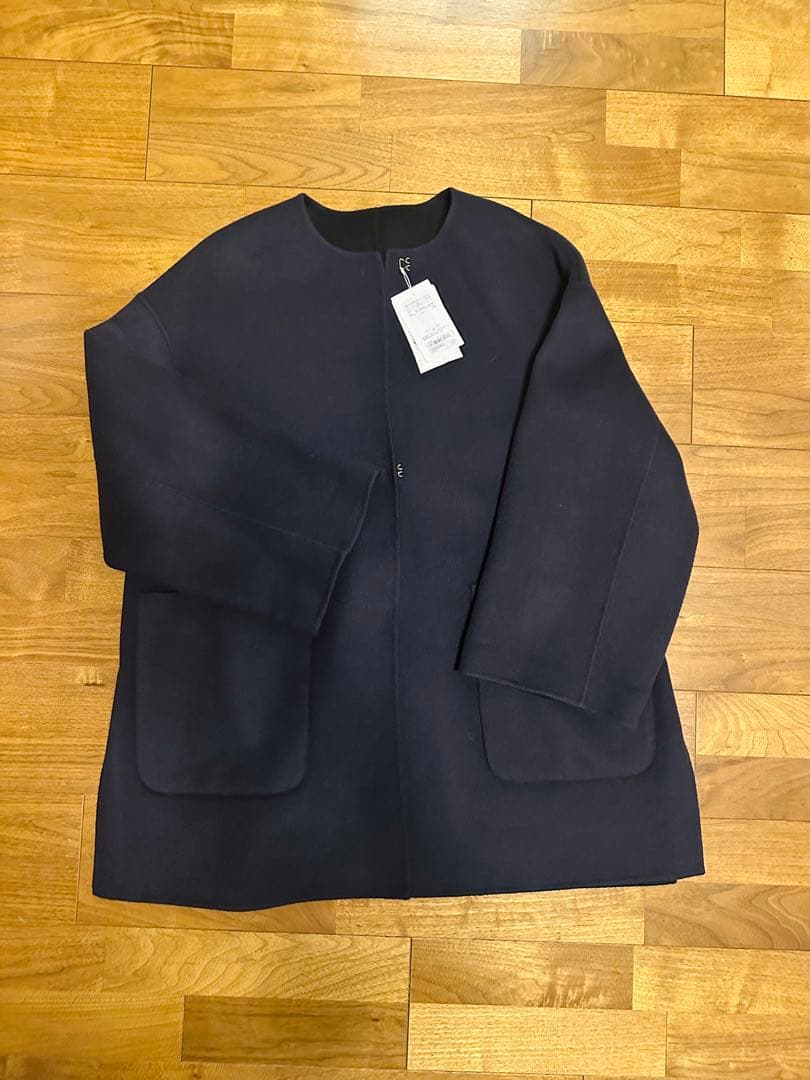 【タグ付新品】united arrows バイカラーリバー　ミドルコー