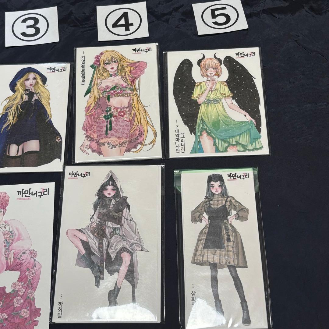 バラ売り可★【BU52海外ステッカー】黒いたぬき様　女の子　人物ステッカー