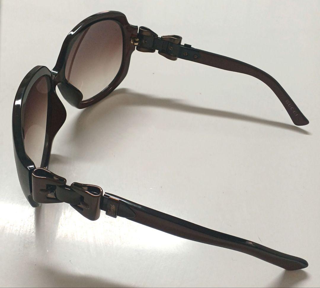 【未使用】GUCCI サングラス サイドリボンモチーフ