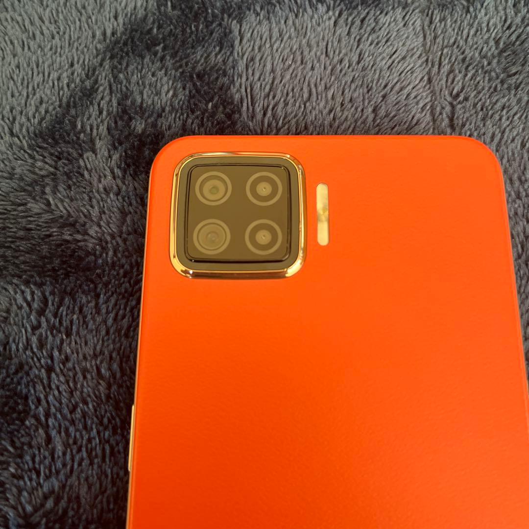 【*ち様 Oppo スマートフォン オレンジ色