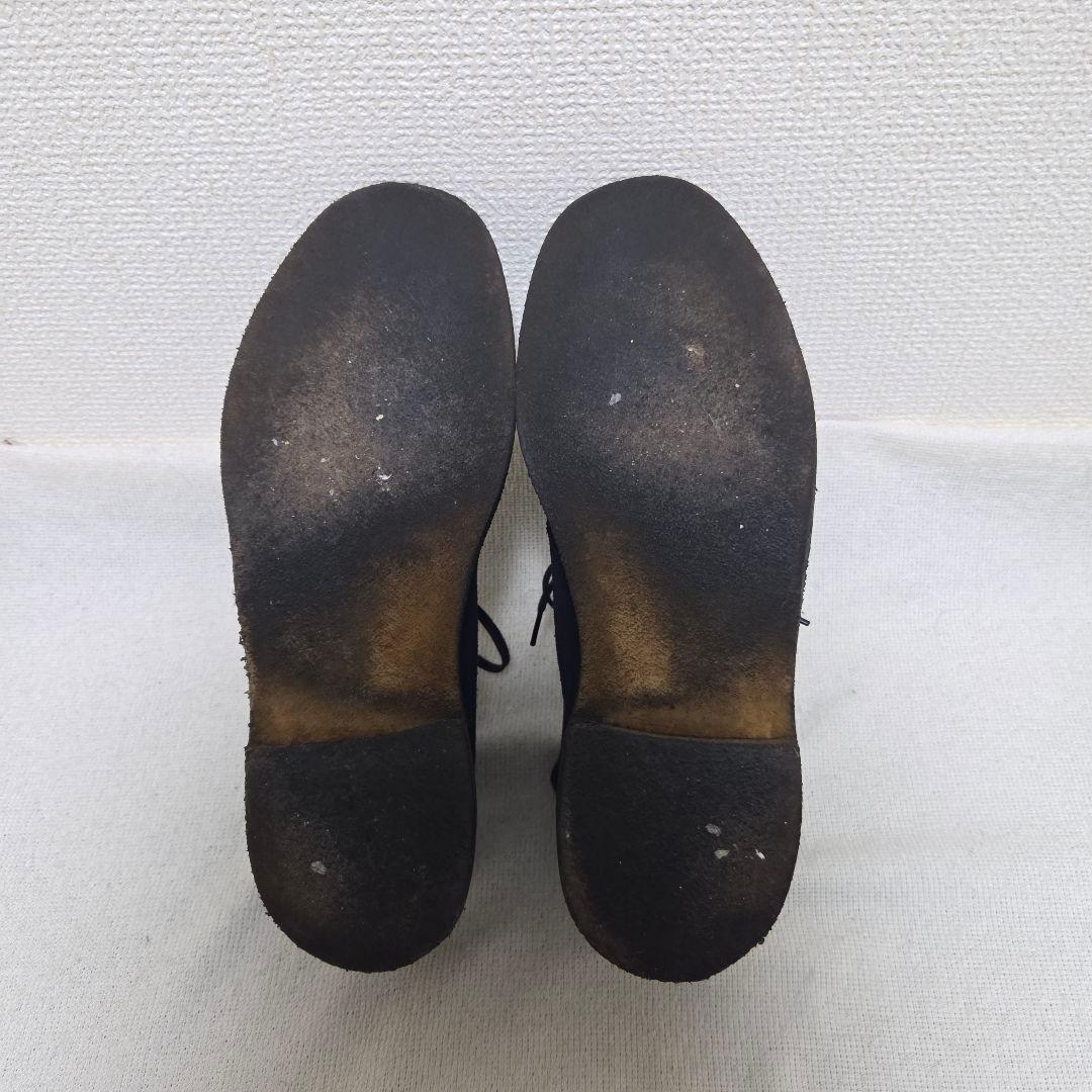 週末値下げ ENGLAND製 Clarks クラークス デザートブーツ ネイビー