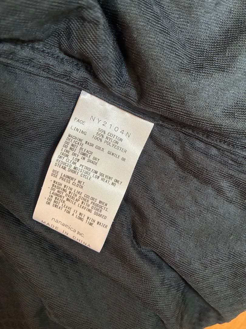 THE NORTH FACE nanamica M 黒コーチジャケット