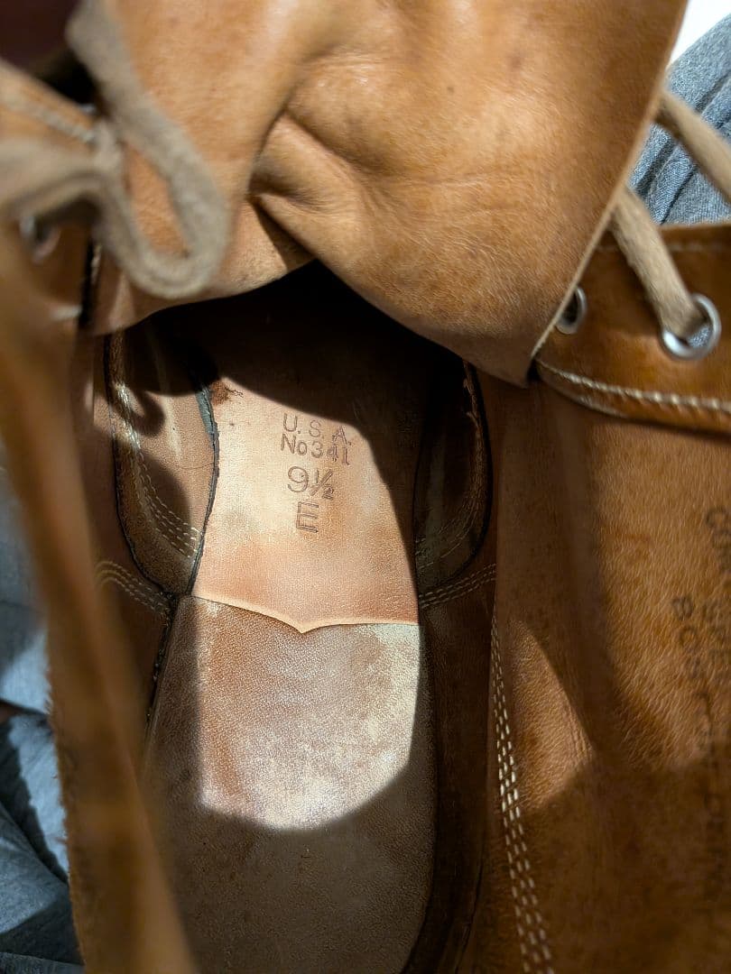 m43 type3　サービスシューズ　1943 大戦　ベックマンフラットボックス