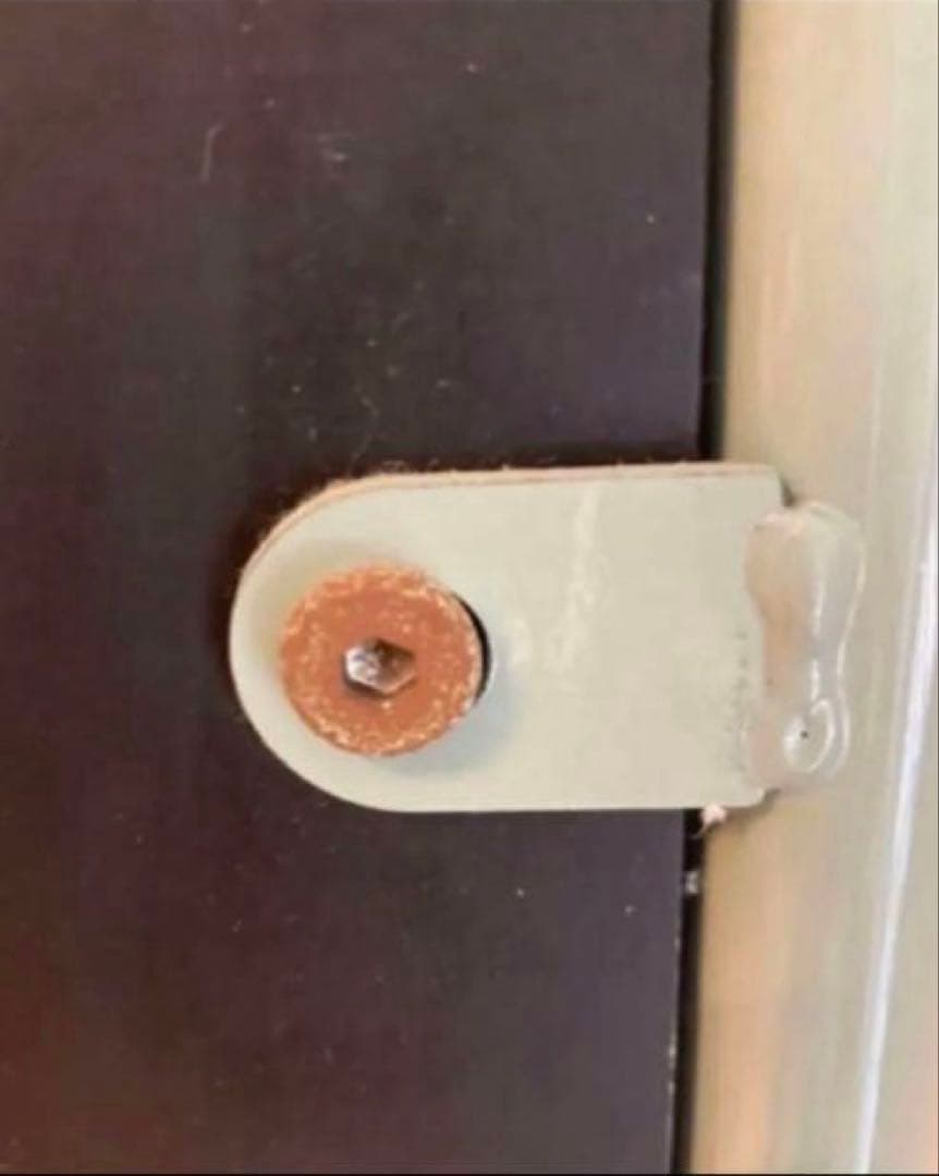 黒板付き　収納家具