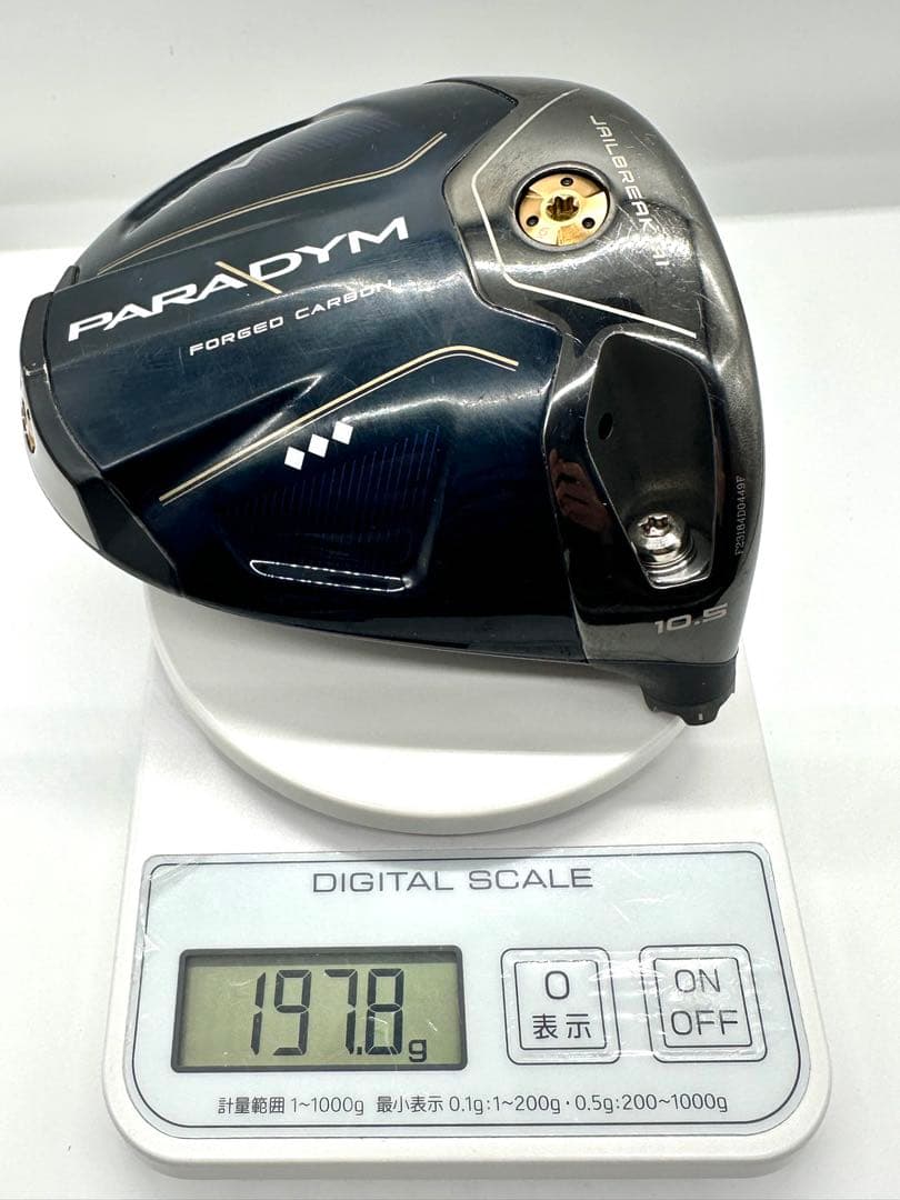 【美品】キャロウェイ｜パラダイムトリプルダイヤ_10.5°｜純正ヘッドカバー付