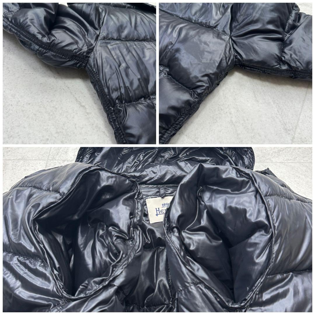 【HERNO】ダウンジャケット 旧タグ LAMPO 軽量 ロゴプレート 48