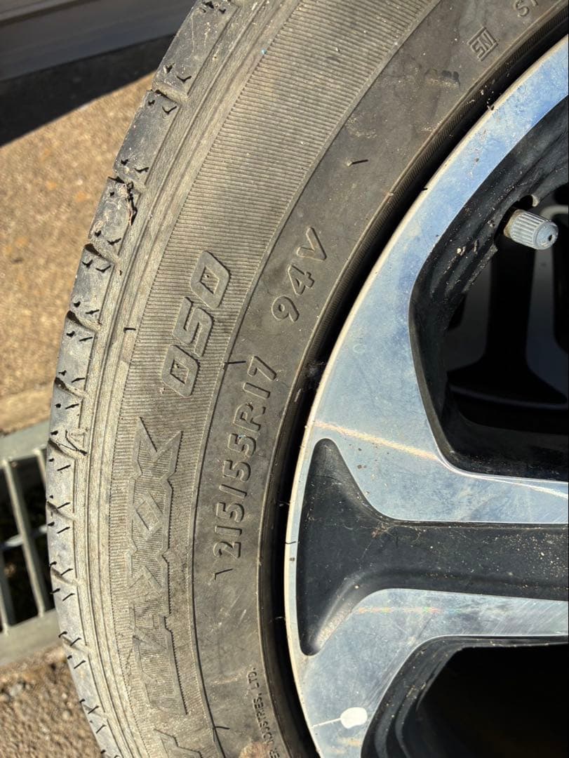 ホンダ 17インチ 純正アルミホイールセット　215/55/R17