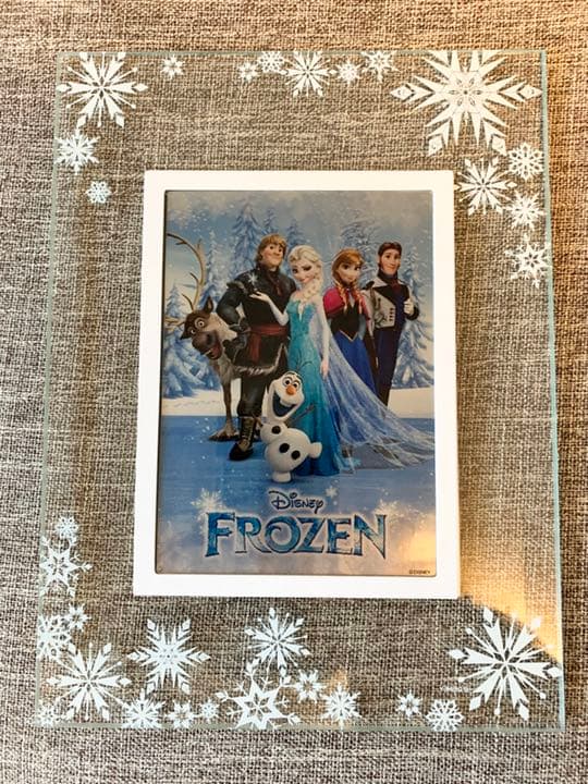 アナと雪の女王　GINZA TANAKA 純プラチナ　フォトフレーム