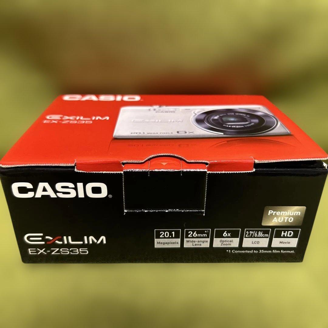 【新品未使用】CASIO EXILIM EX-ZS35 コンパクトデジタルカメラ