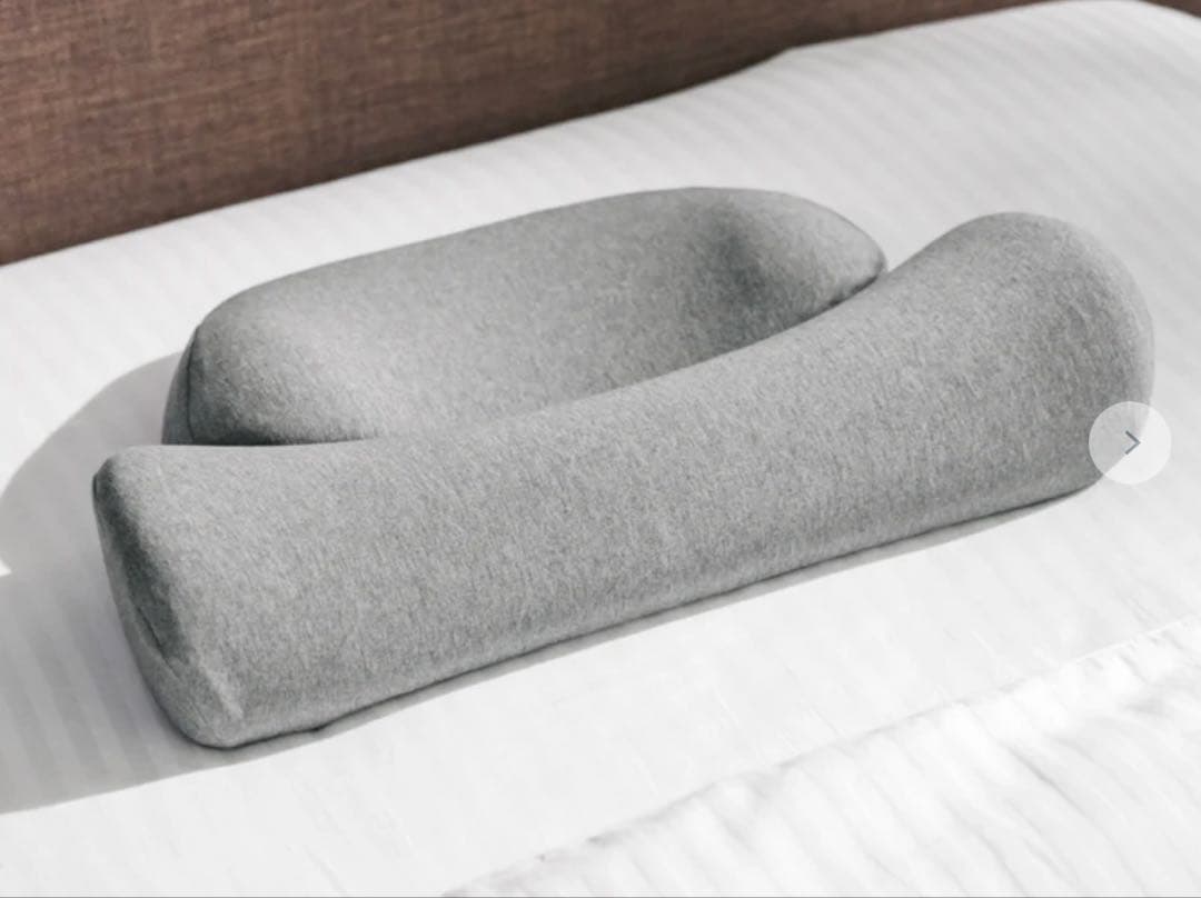 CALQS カルクス 首と肩のことだけを考えたダブル枕ベーシック ライトグレー