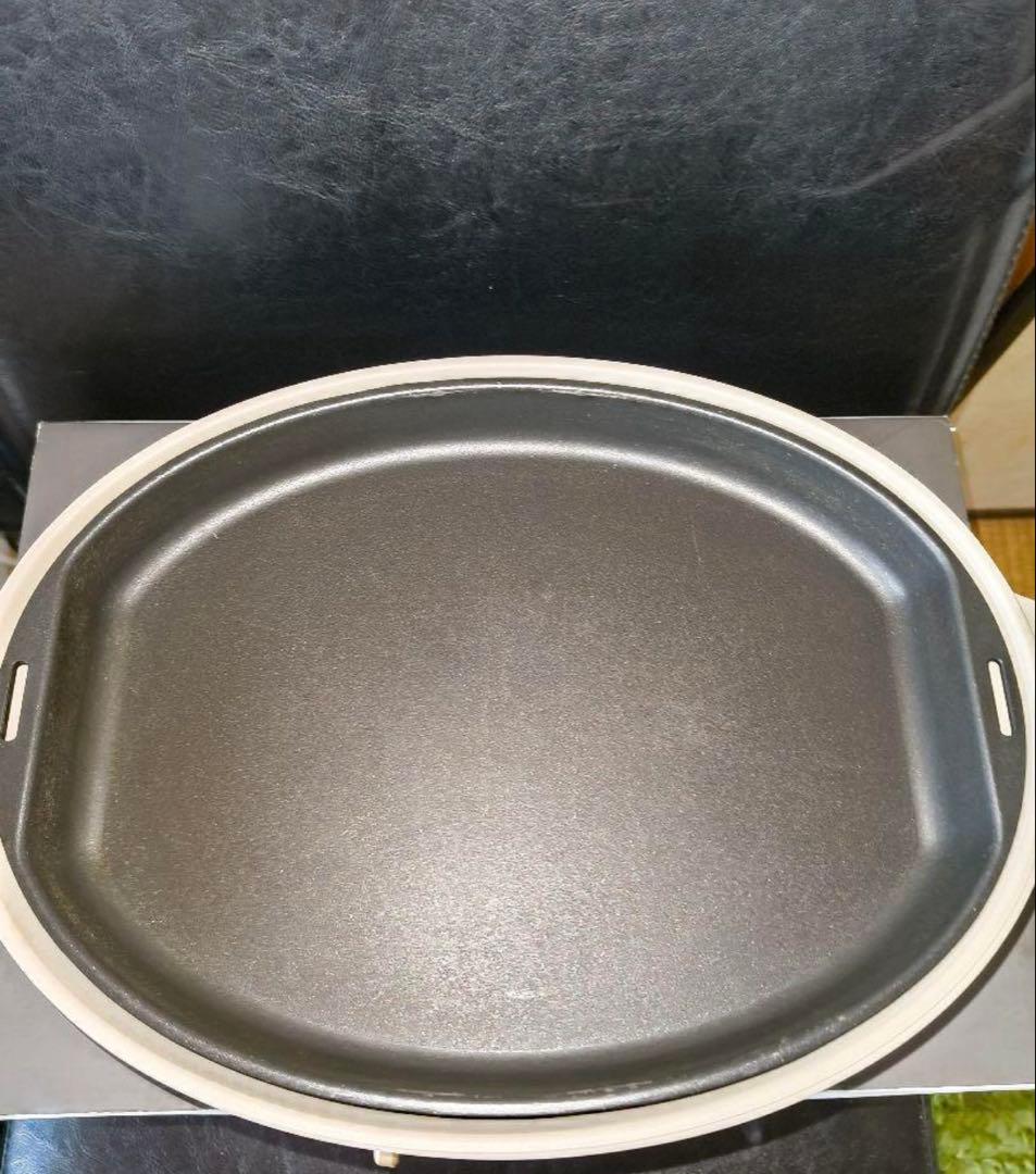 良品 ブルーノ BRUNO オーバルホットプレート グレージュ