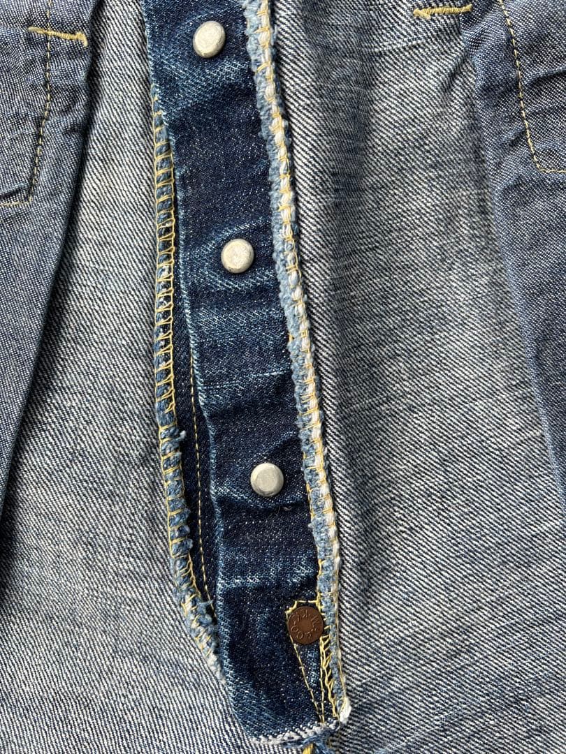 オールド ウェアハウス 10周年1003XX 大戦モデル 赤ペンキ 34インチ