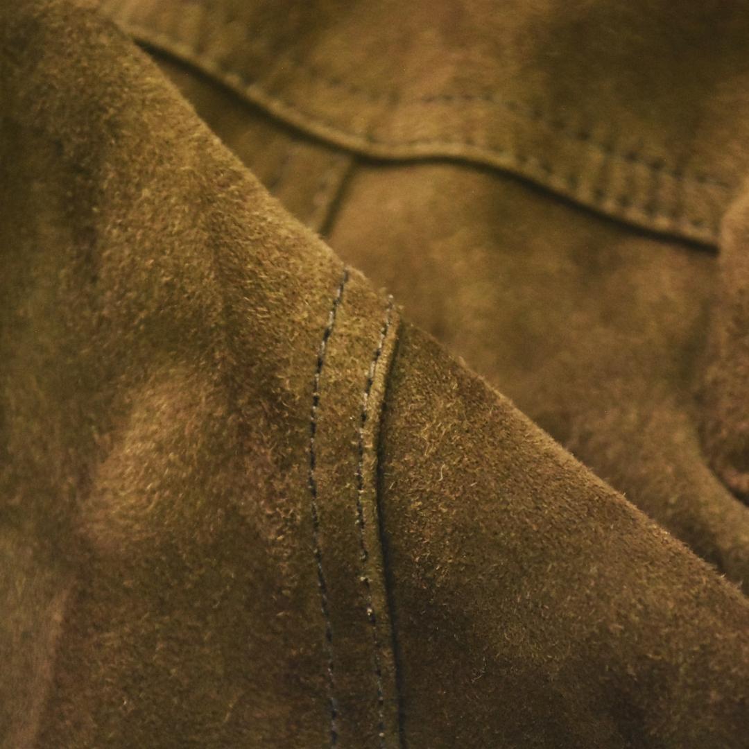 【人気】 ザラ ZARA レザー スエード ジャケット S ブラウン ♪