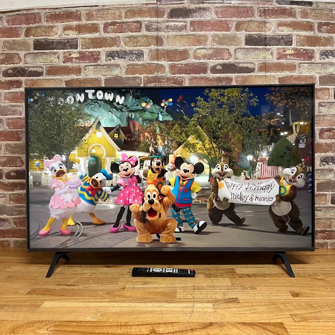 2023年製！LG 50V型 4K液晶テレビ 50UR8000PJB 動画アプリ