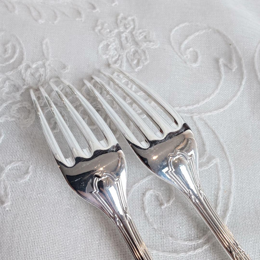 クリストフル　Christofle　リュバン　スタンダードフォーク 2本組　B