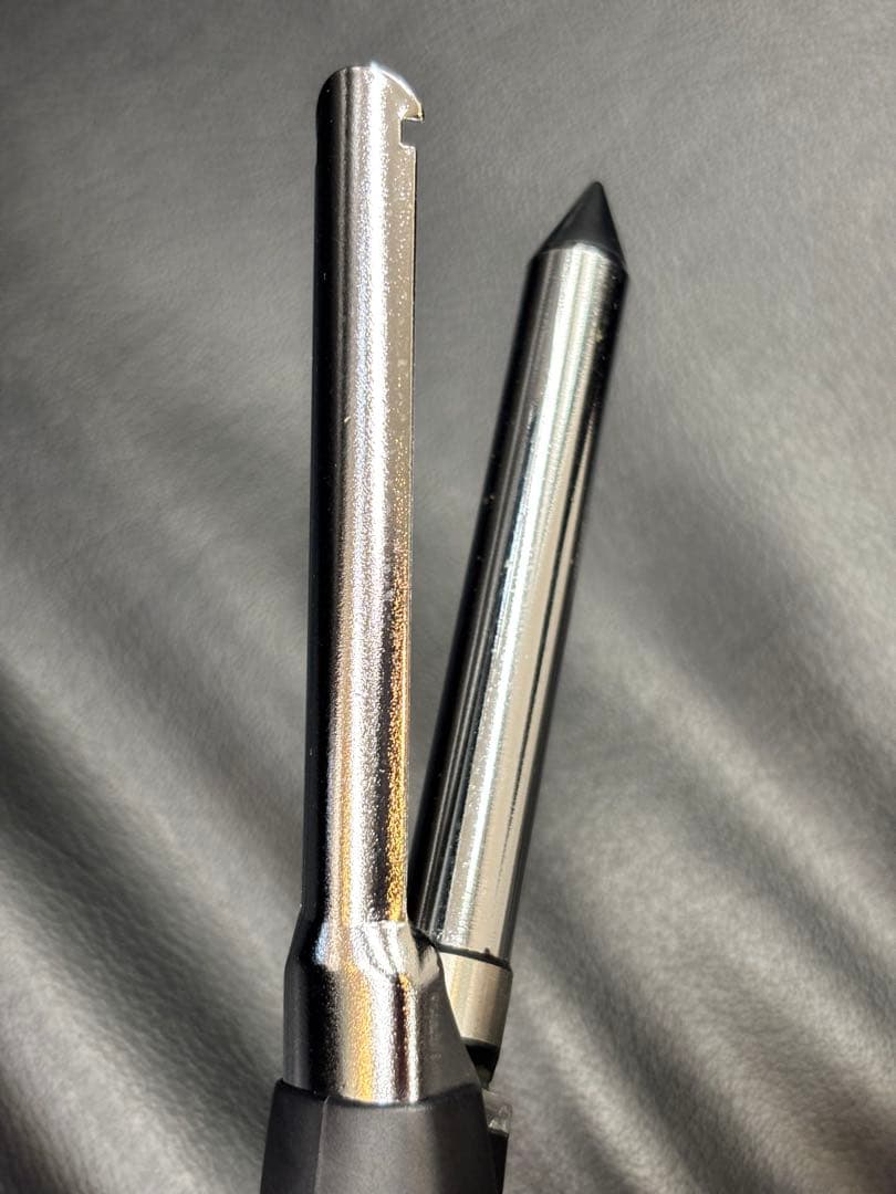 超美品　LENZ α-10φレンツアイロン　丸10ミリアイロン　理容アイロン