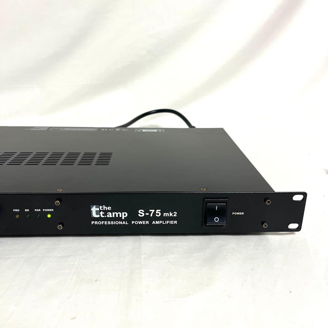 【送料込み】Thomann S-75 mk2 パワーアンプ トーマン