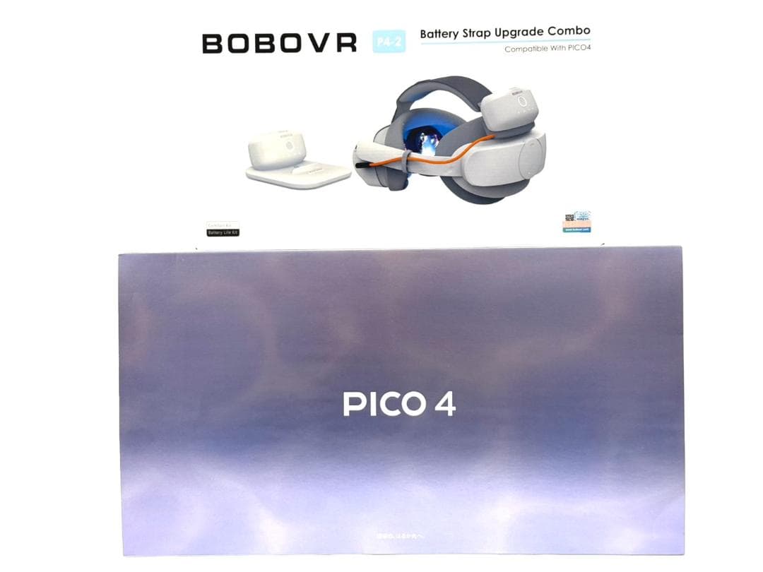 PICO4 128GB BOBOVR バッテリーアップグレードコンボ