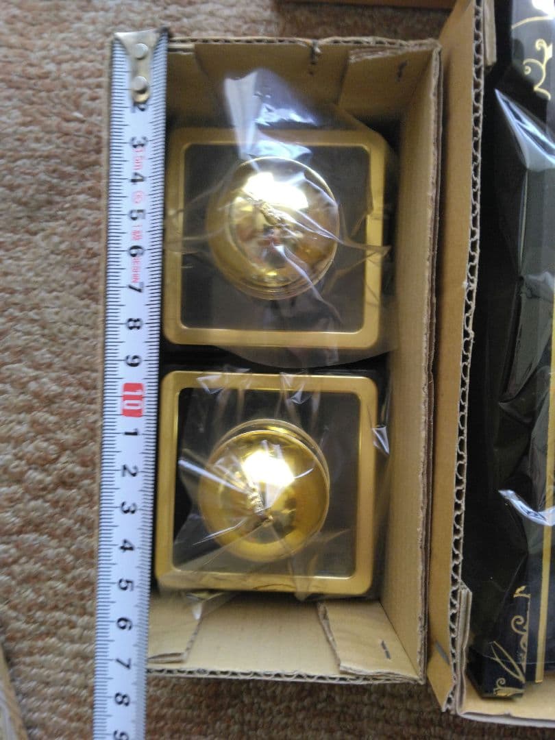 新品未使用　特撰　御雛道具　4号　箔押唐草　セット