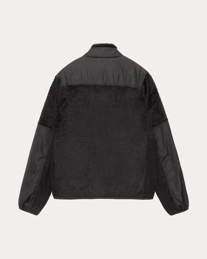 STÜSSY & NIKE FULL ZIP FLEECE \"Black\" S