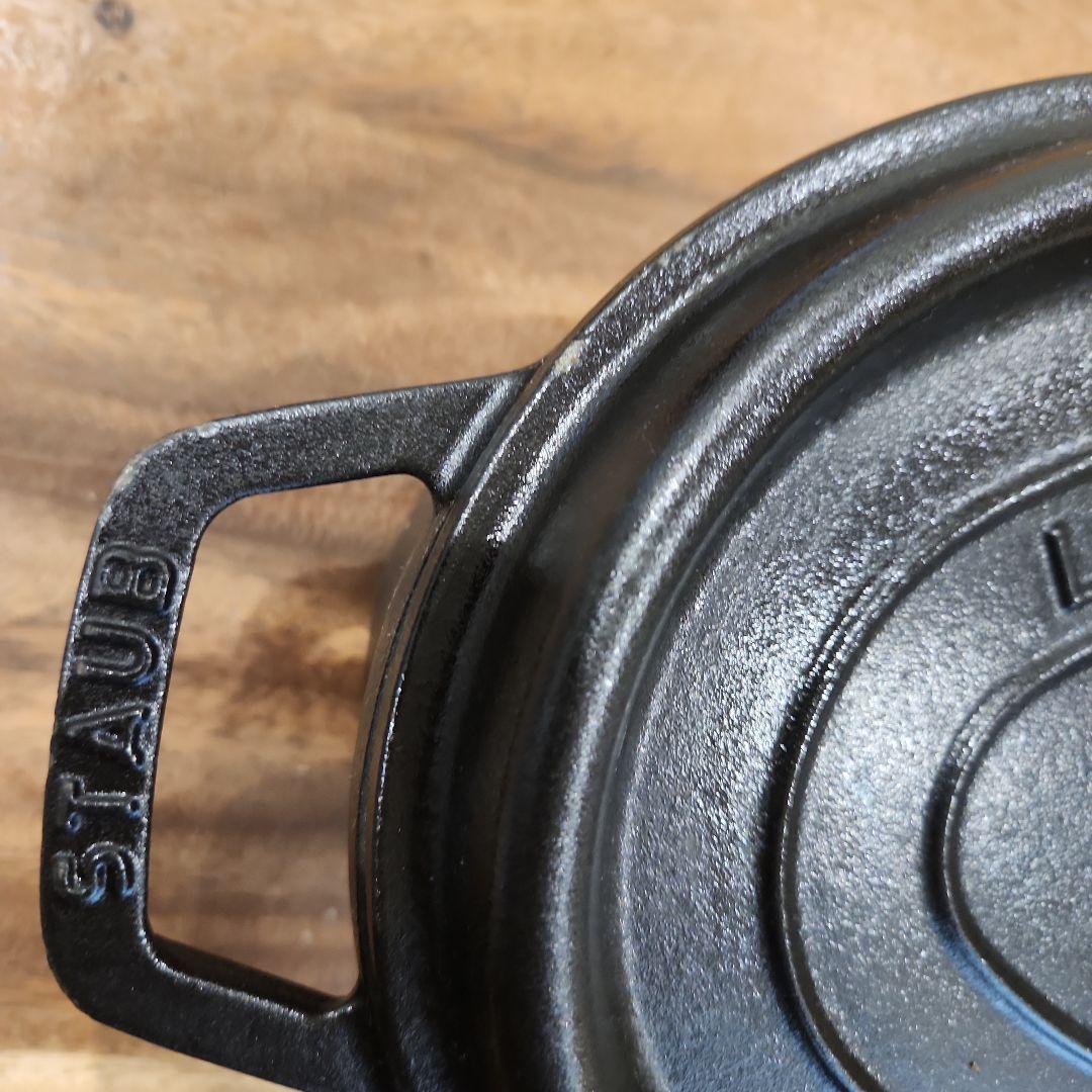 STAUBストウブ⚫︎LA COCOTTE⚫︎オーバル27cm⚫︎黒