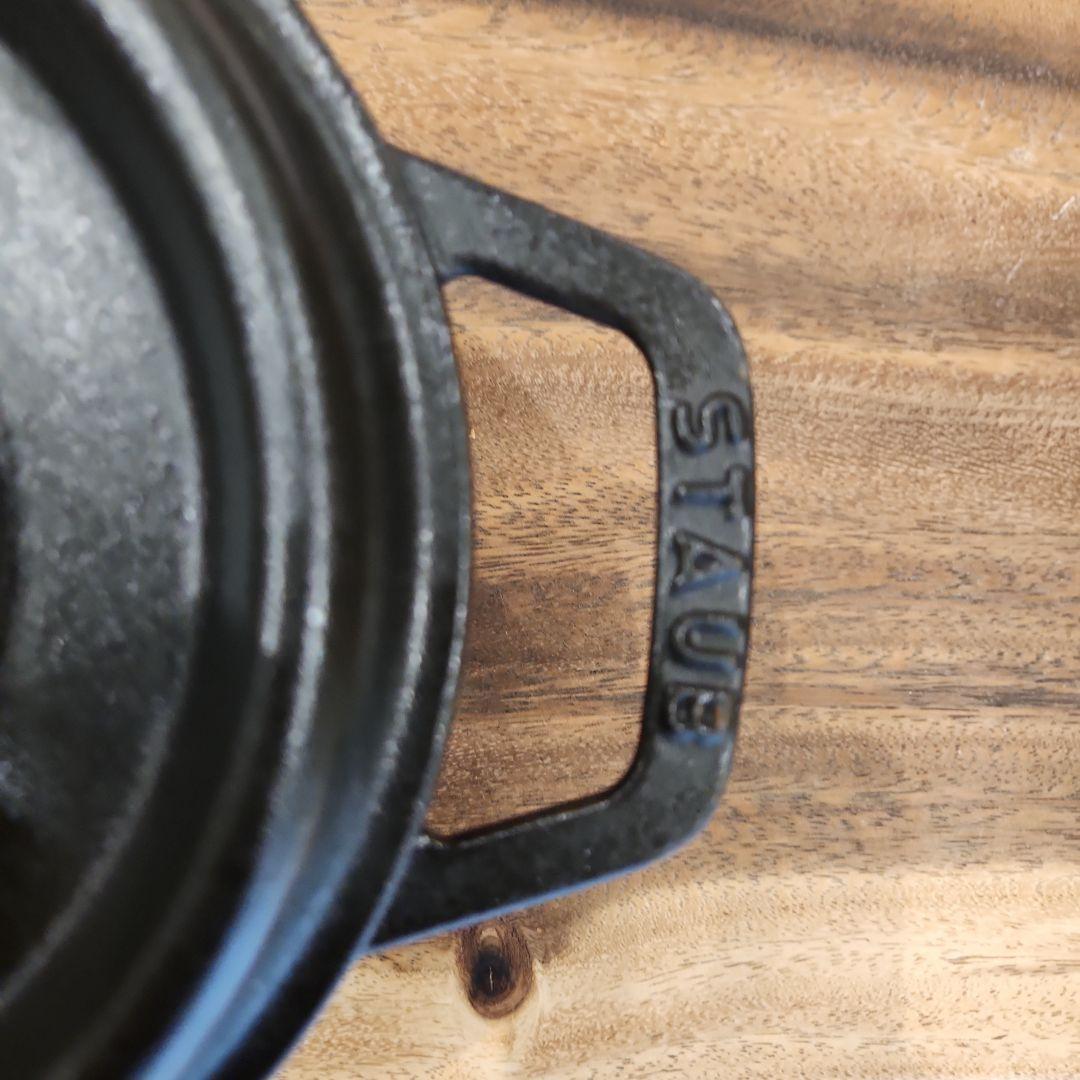 STAUBストウブ⚫︎LA COCOTTE⚫︎オーバル27cm⚫︎黒
