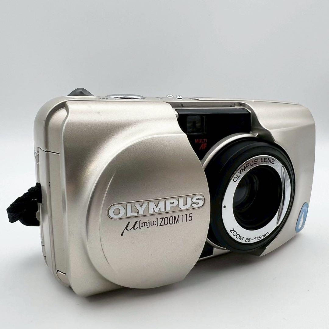 【完動 美品】OLYMPUS μ ZOOM 115 コンパクトフィルムカメラ