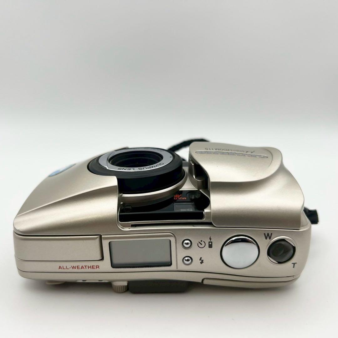 【完動 美品】OLYMPUS μ ZOOM 115 コンパクトフィルムカメラ