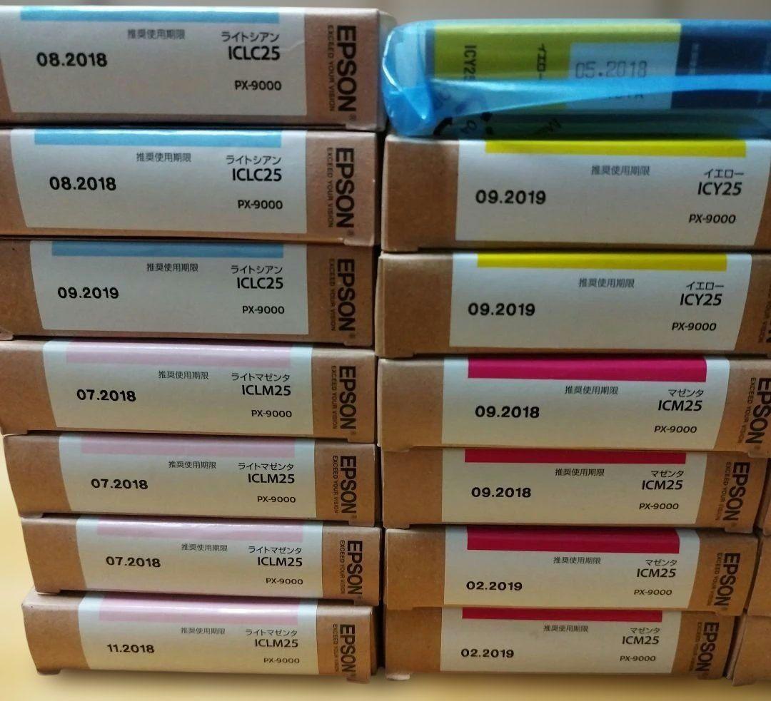 Epson IC25シリーズインクカートリッジ27個セット期限切品