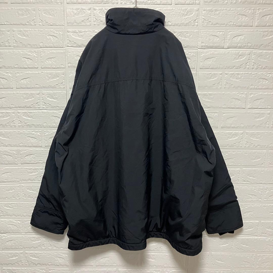 ●F970【US輸入】 シェルドシンチラジャケット ブラック系メンズ【XXL】