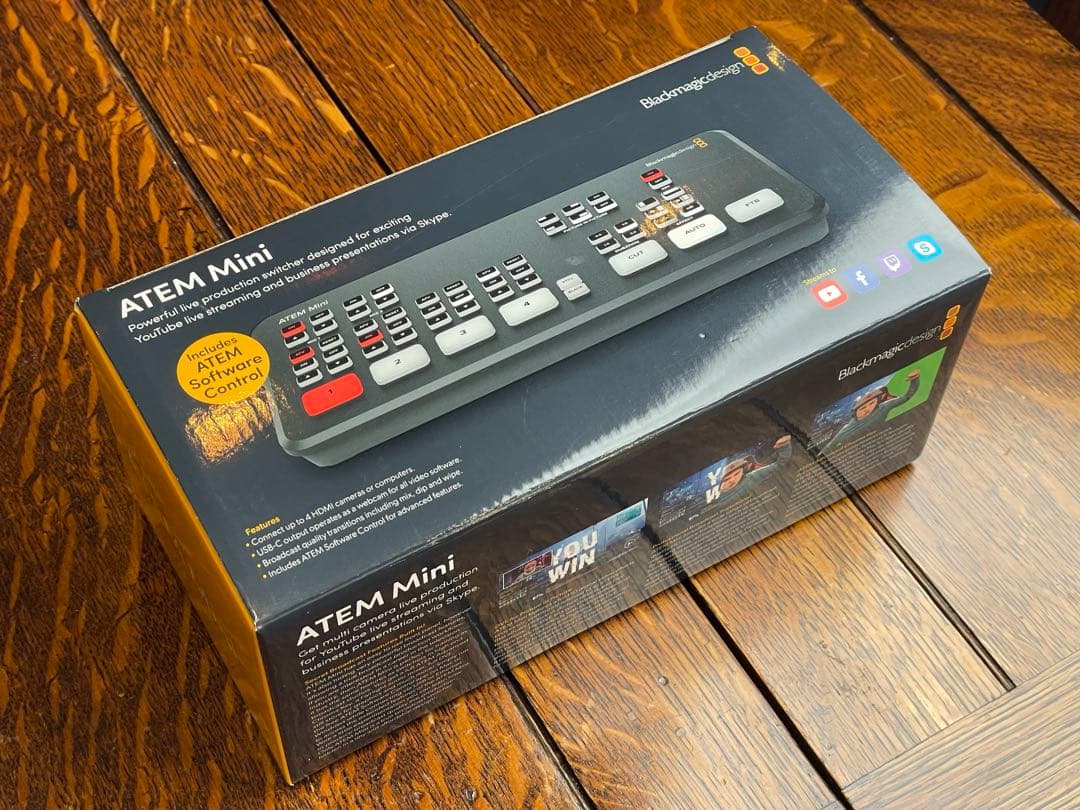 Blackmagic ATEM Mini ビデオスイッチャー