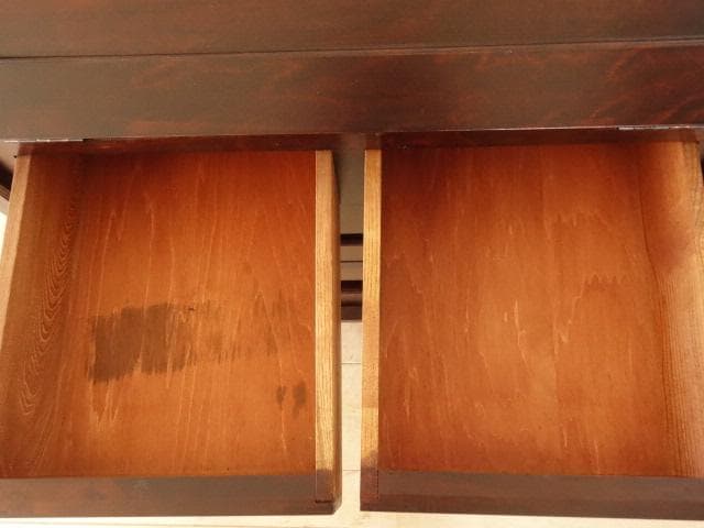 民芸家具　ライティングビューロー引出　再塗装済　ＵＳＥＤ