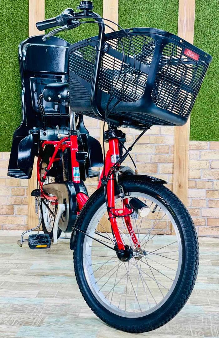 大容量 No1モデル パナソニックギュット子供乗せ電動アシスト自転車 H1978