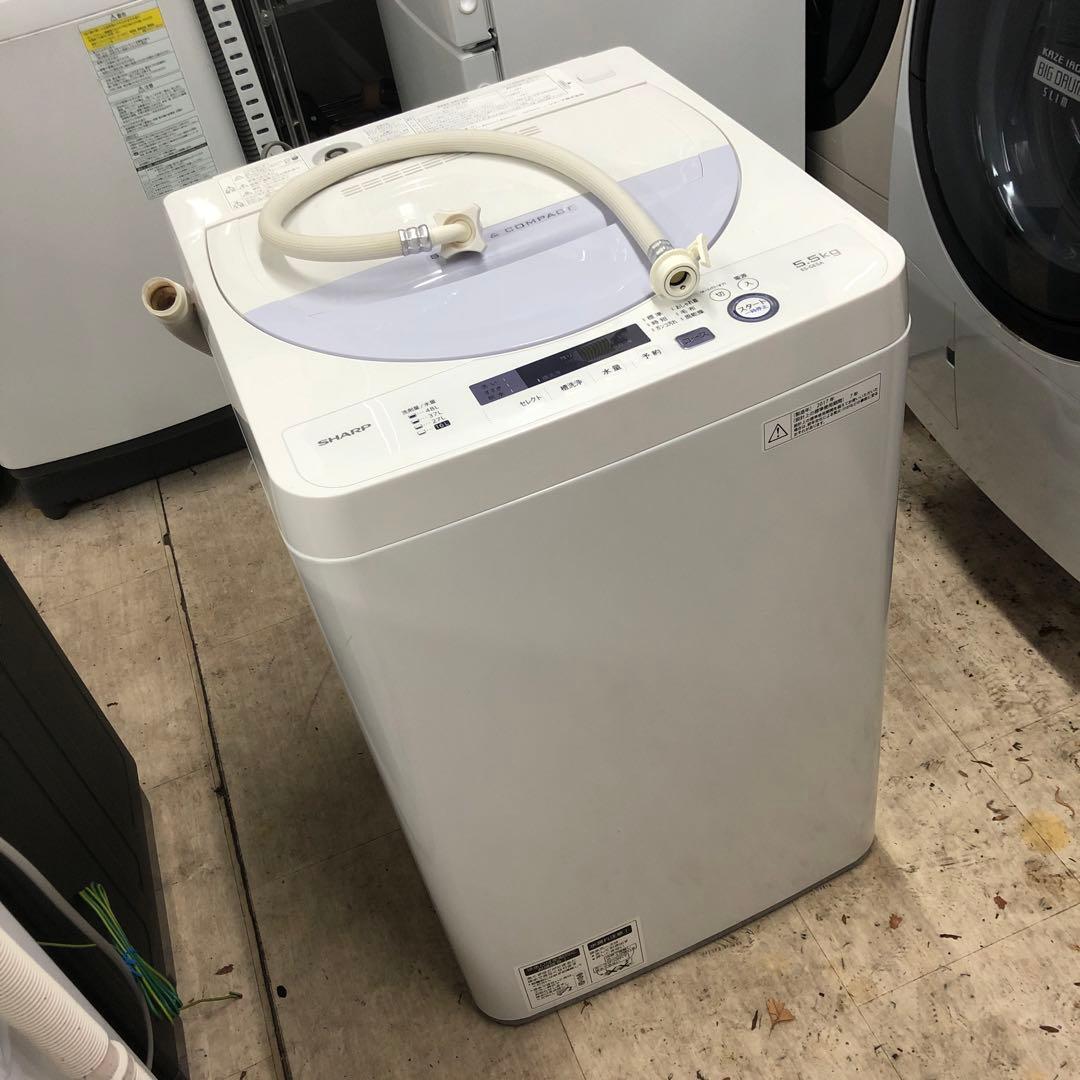 SHARP ES-GE5A 2017年製 5.5￼￼kg