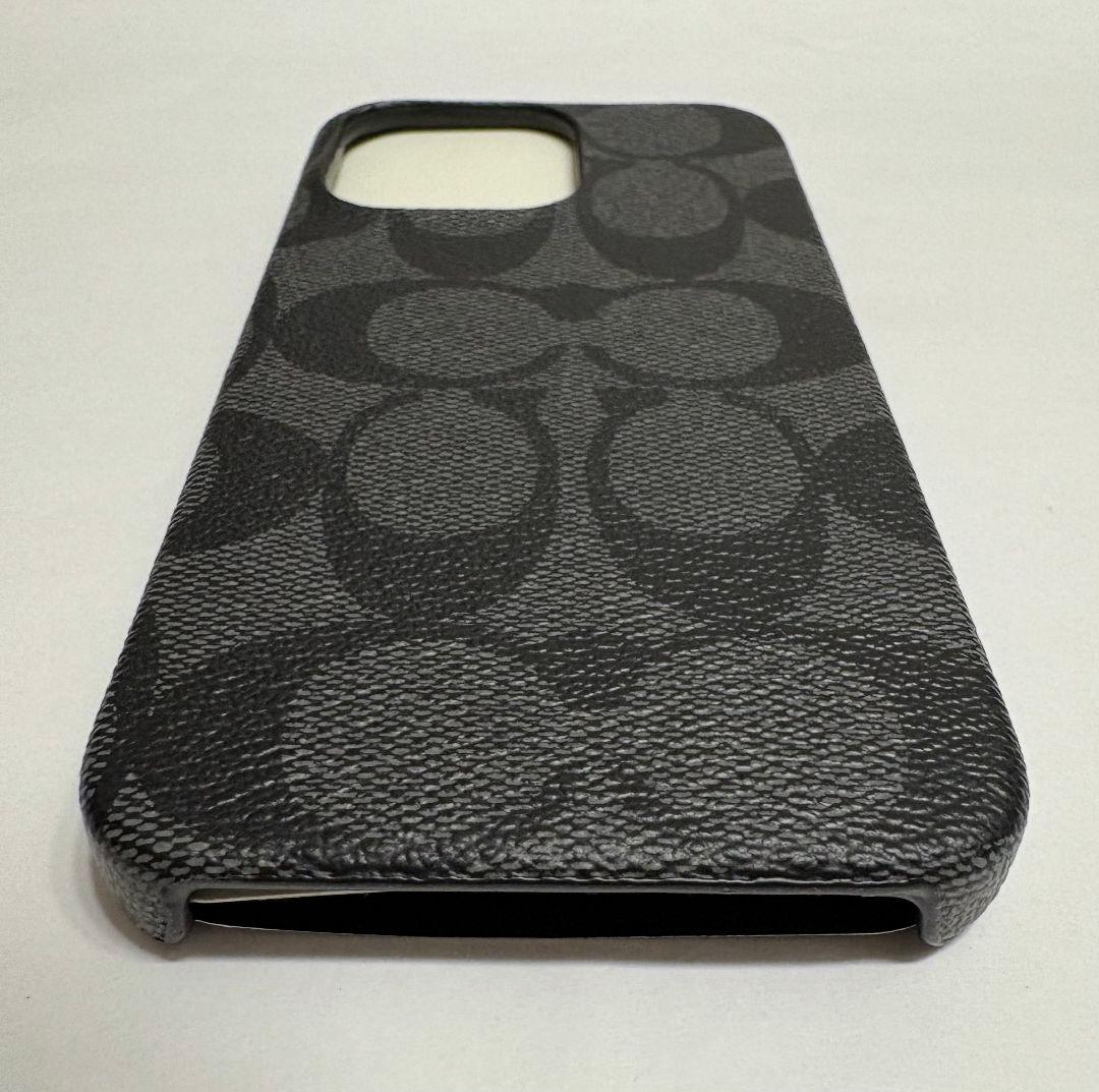 COACH iPhone13 pro 対応 ケース C8023 GRAPHITE