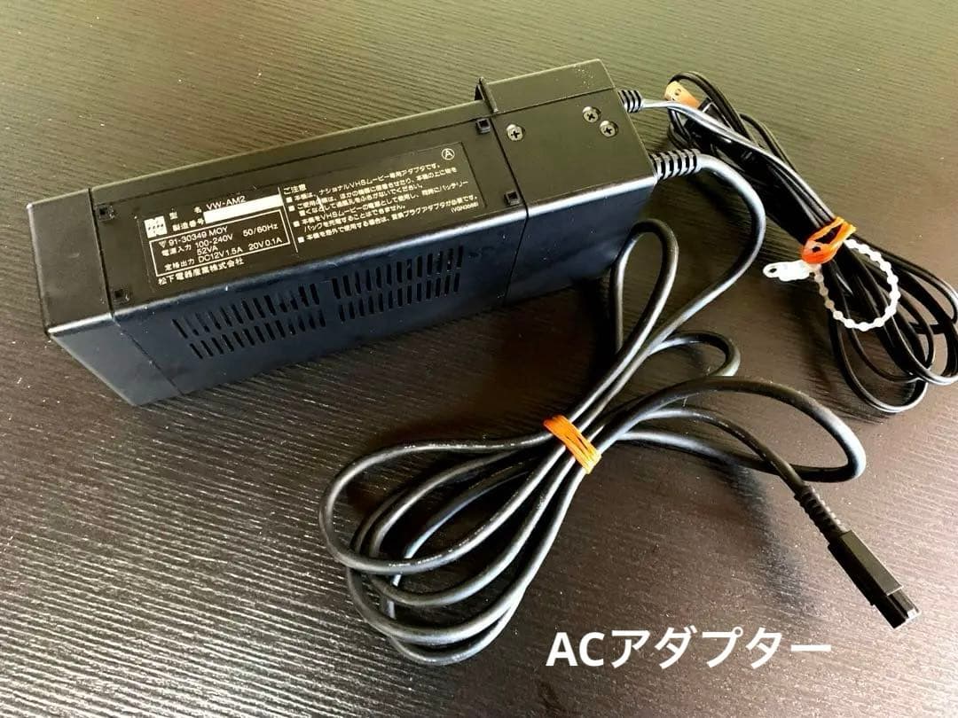 ジャンク品　ナショナルビデオカメラ　NV-M21 オプション数点付　VHS