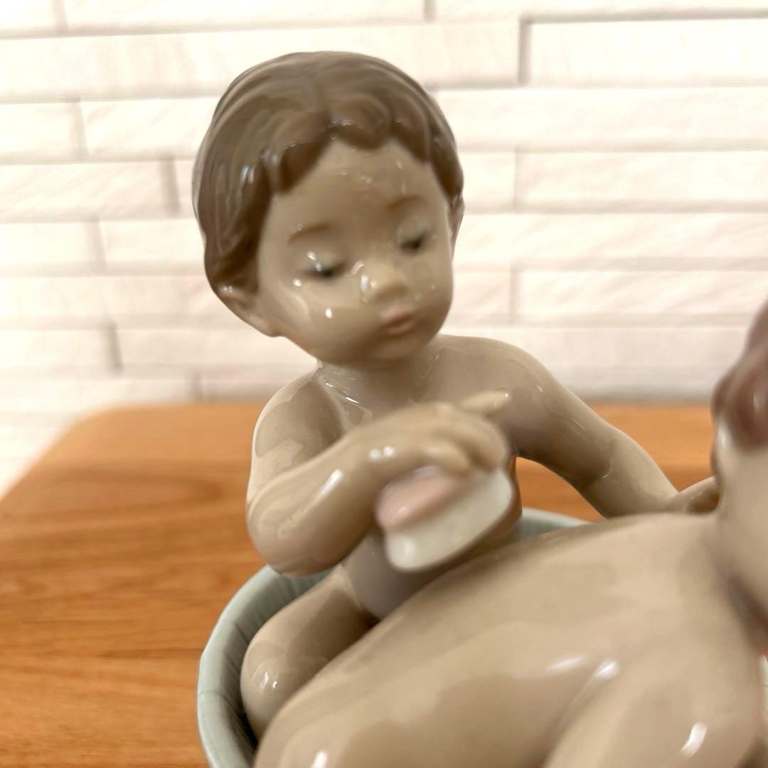 リヤドロ　お風呂だよ　美品