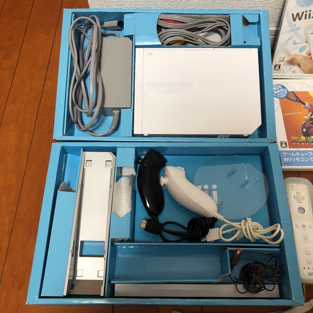 Nintendo Wii 本体とソフト7本セット