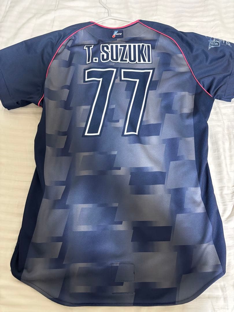 横浜DeNAベイスターズ　鈴木尚典　オーセンティックユニフォーム　マリノスコラボ