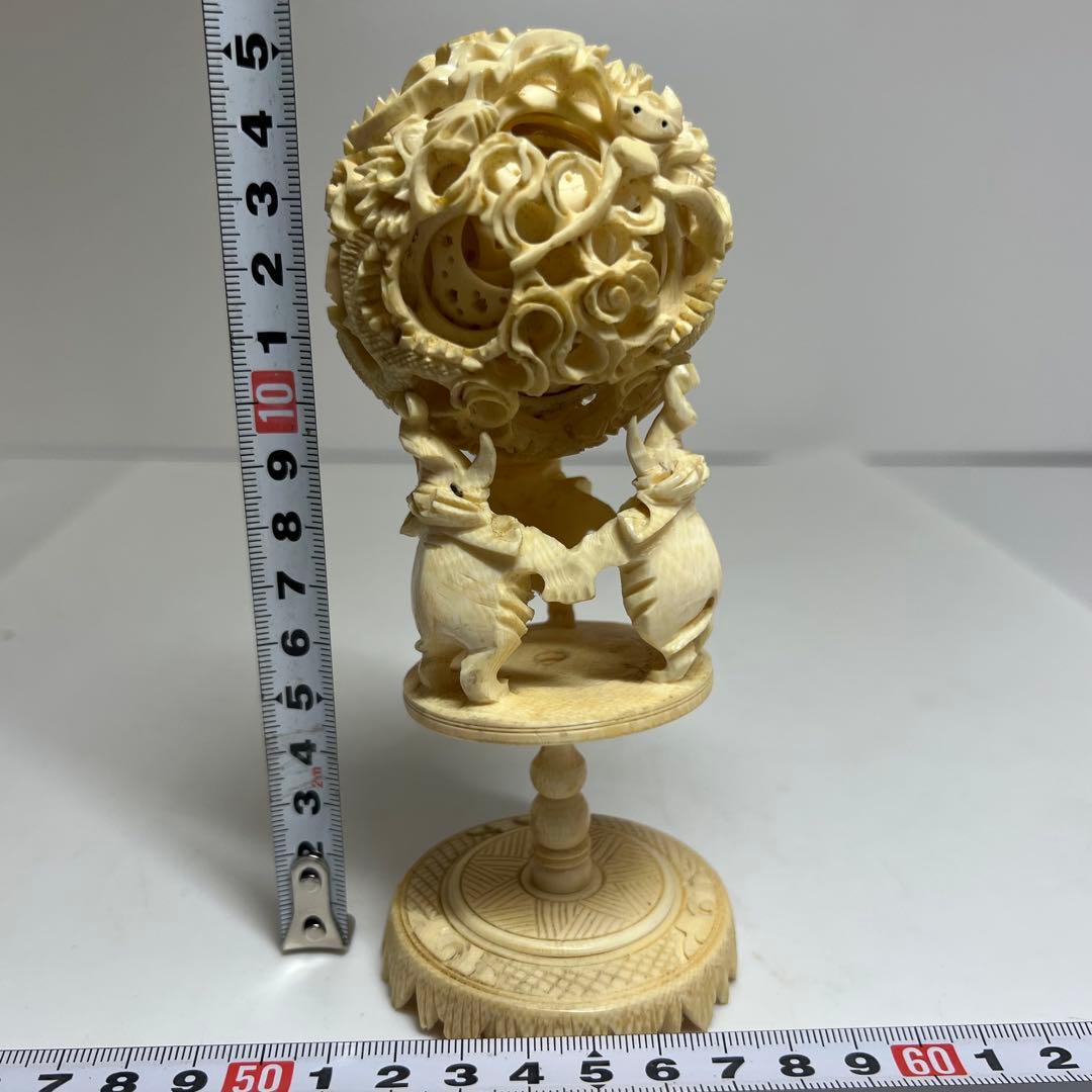 極上　天球　h16cm/149g 東K8-0111☆2F