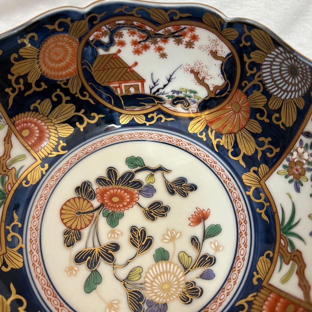 其泉　琳派古伊万里　鉢　木箱付き