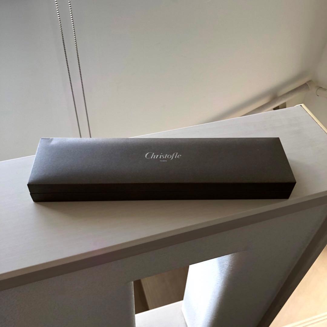 準備の時期！【白＆黒 2膳セット】新品未使用 Christofle 箸