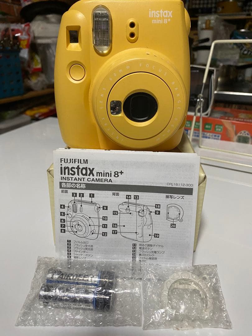 インスタントカメラチェキ FUJIFILM instax mini8+
