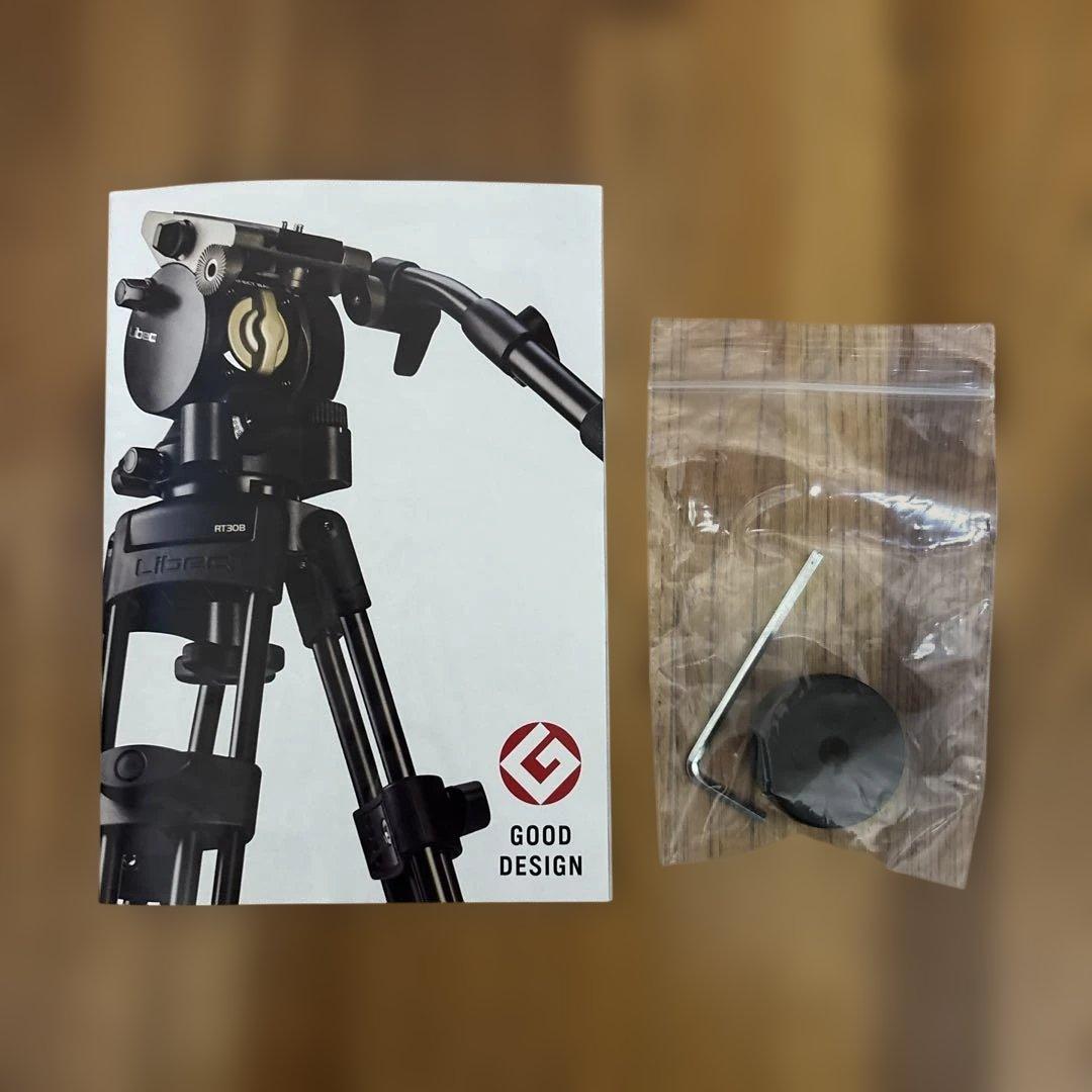 Libec TH-M KIT ビデオモノポッド(TH-X H 付き)