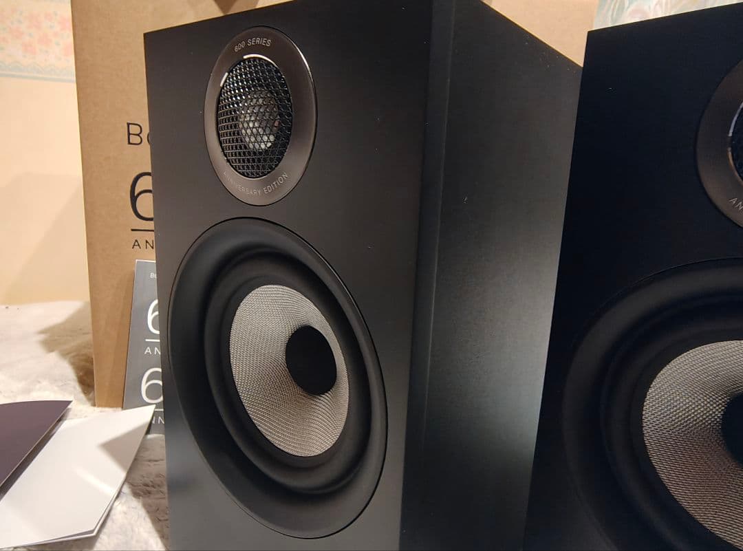B&W 607 S2 Anniversary Edition BLACK おまけ