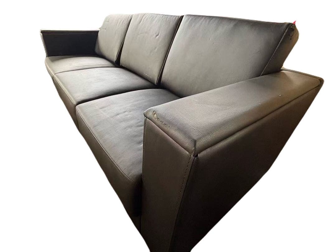 ビンテージ3人掛けオフィスソファ