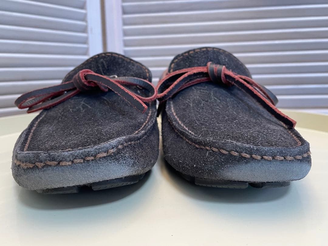 ベルルッティ カリグラフィ スエードレザー ドライビングシューズ スリッポン