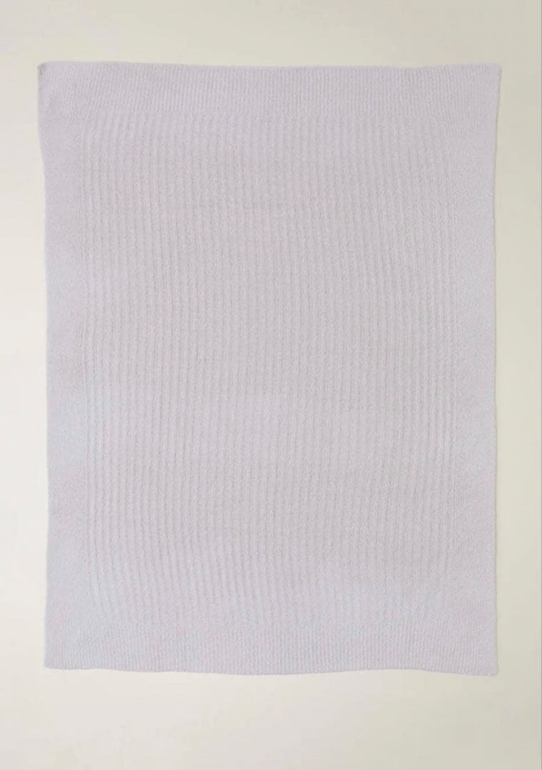 【新品】BAREFOOT DREAMSリブブランケット コージーシックライト